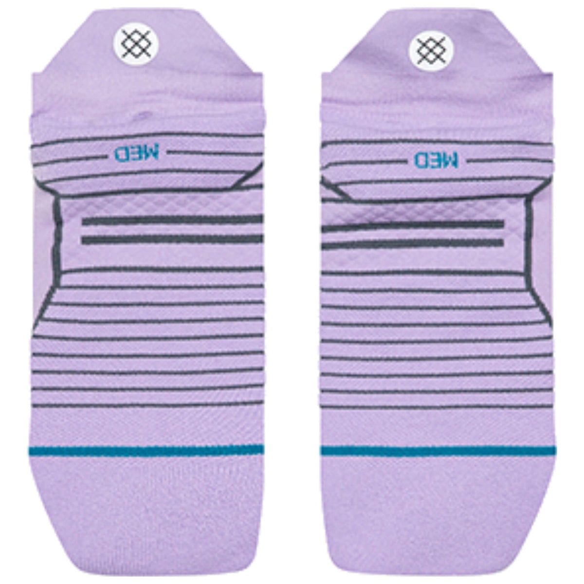 Grape Light Tab Sock