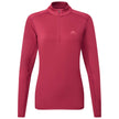 Womens Cerrig Long Sleeve Zip T