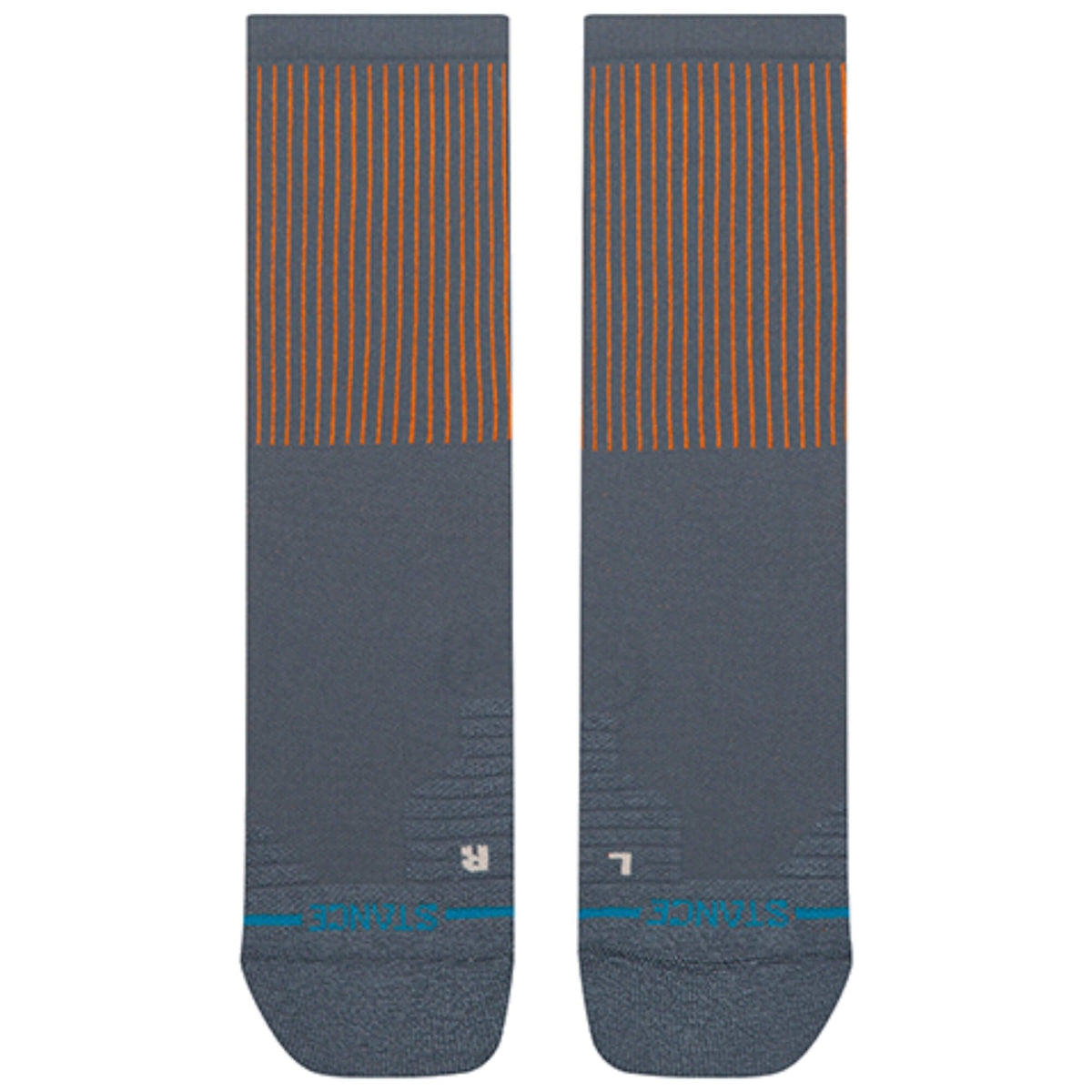 Pop Stitch Mid Ribbed Crew Sock