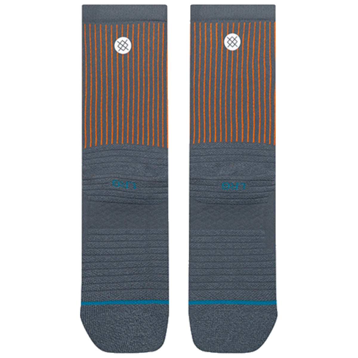 Pop Stitch Mid Ribbed Crew Sock