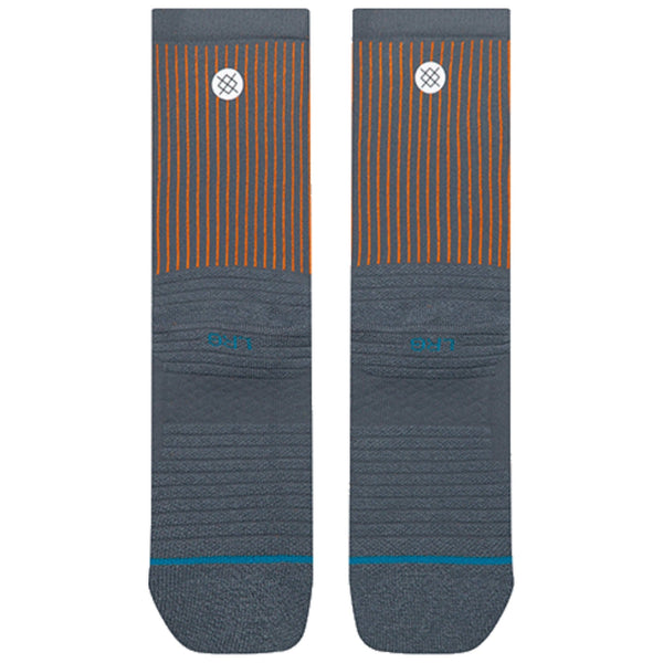 Pop Stitch Mid Ribbed Crew Sock