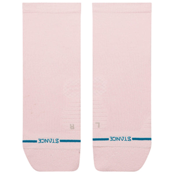 Womens Solid Light Quarter Sock