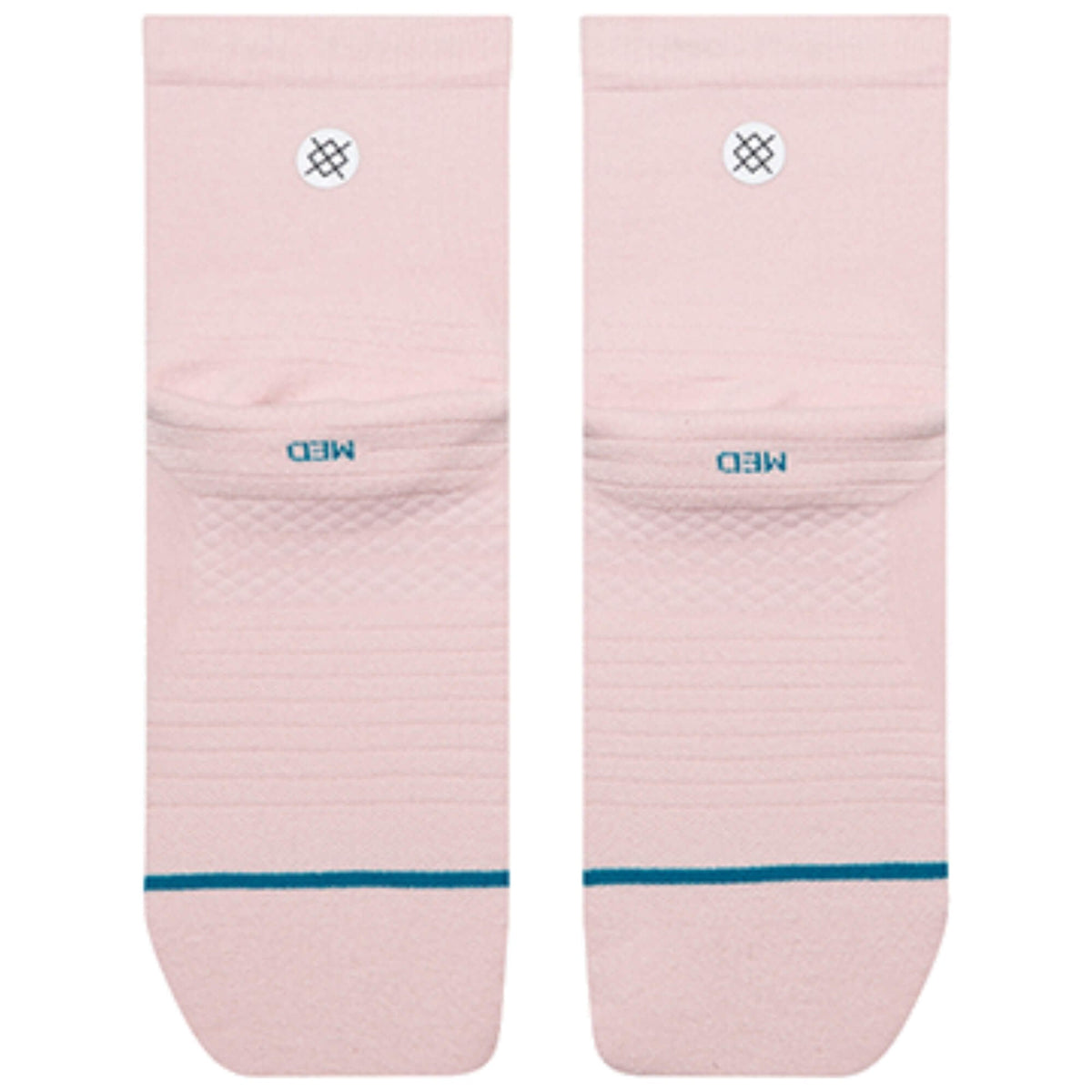 Womens Solid Light Quarter Sock