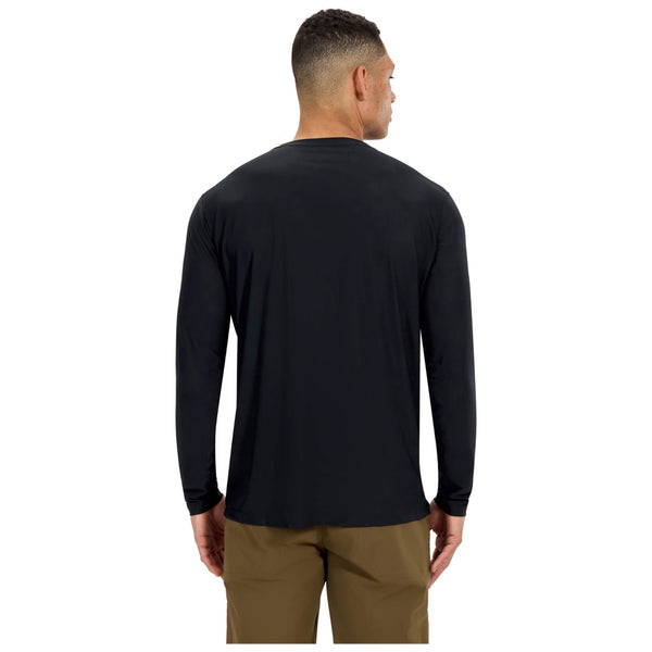 Mens 24/7 Tech Tee Long Sleeve Crew Neck