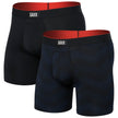 Mens Multi Sport Mesh Boxer Brief Fly 2 Pack