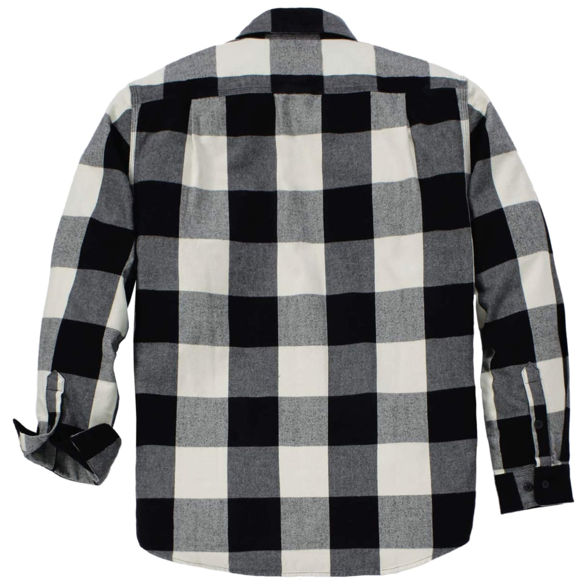 Mens Hubbard Loose Long Sleeve Plaid Shirt
