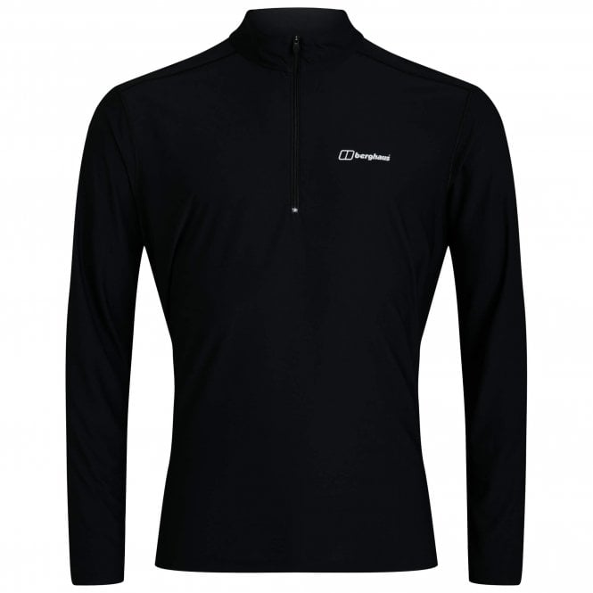 Berghaus Mens 24/7 Tech Tee Long Sleeve Zip