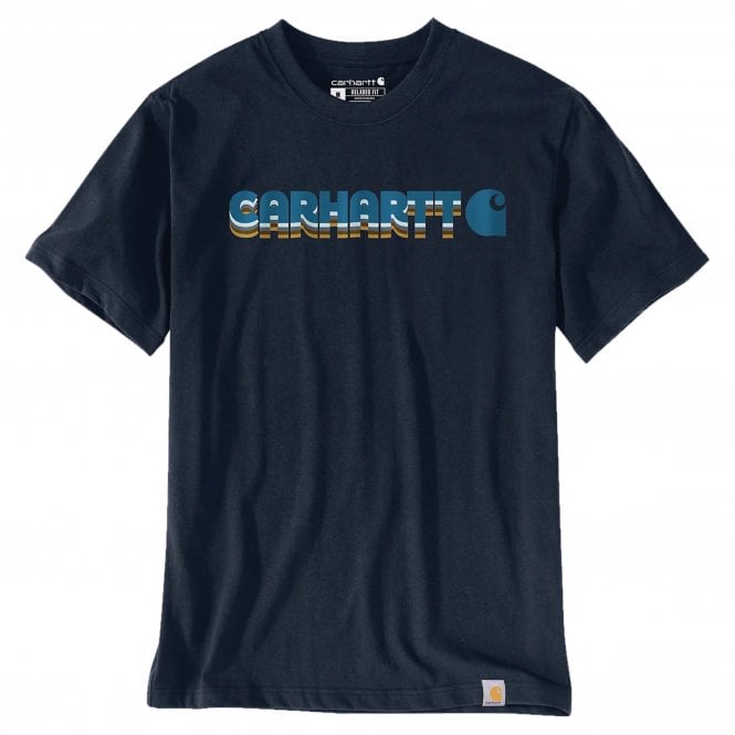 Carhartt Mens Irvine Layered Logo T Shirt