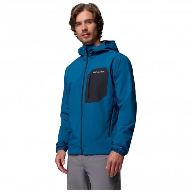 Columbia Mens Tall Heights III Hooded Softshell