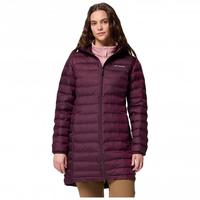 Columbia Womens Lake 22 II Down Long Hooded Jacket
