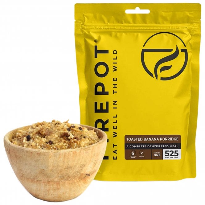 Firepot Toasted Banana Porridge 125g 525kcal