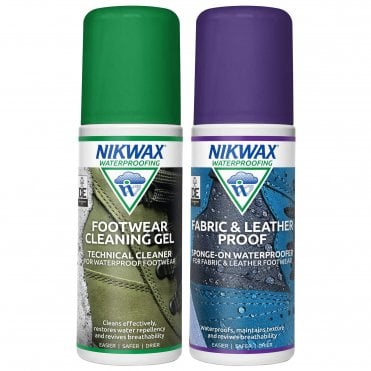 Footwear Cleaning Gel & Fabric & Leether Proof Twin Pack