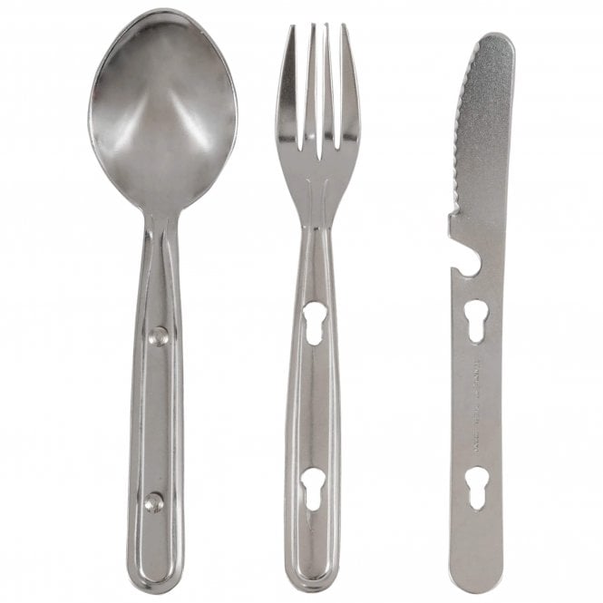 Highlander Knife Fork Spoon Clip Set