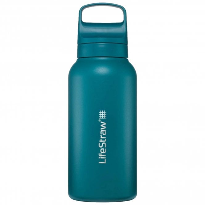 LifeStraw GO 2.0 Stainless Steel Filter Bottle 1L