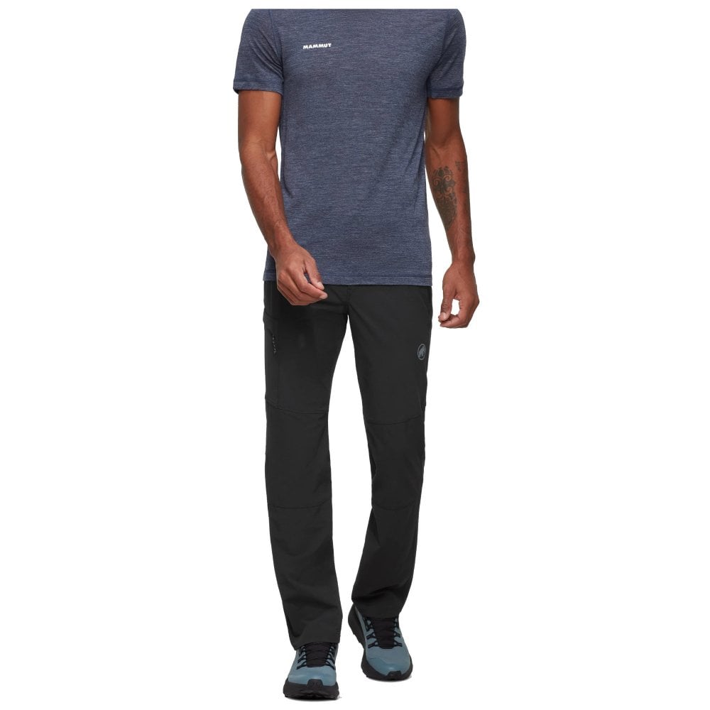 Pantalon Homme Mammut Runbold Zip Off - Nylon Extensible, Traitement MiDori - Pour Randonnée, Voyage