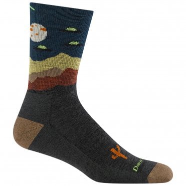 Mens Spaced Out Micro Crew Lightweight with Cushion