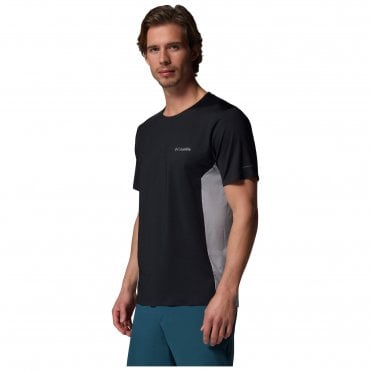 Mens Three Pitch Short Sleeve Crew