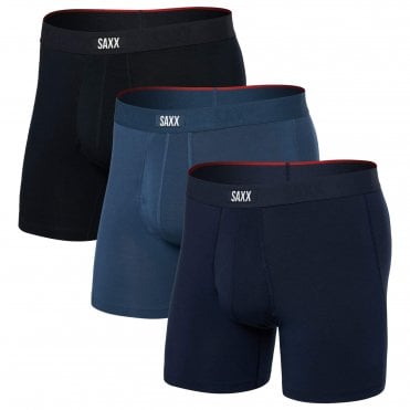 Mens Vibe Xtra Boxer Brief 3 Pack
