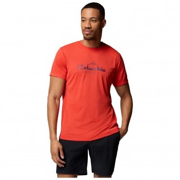 Mens Zero Rules Light Short Sleeve Graphic Crew
