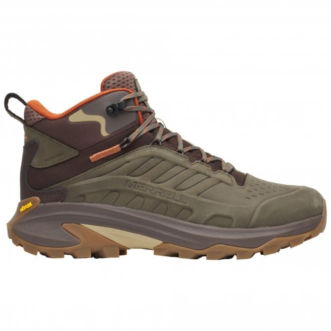 Merrell Mens Moab Speed 2 Leather Mid Waterproof Walking Boot