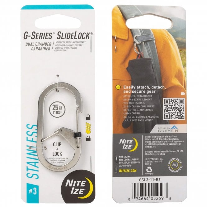 Nite Ize G Series Slidelock Dual Chamber Carabiner 3