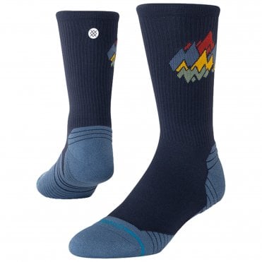 Peaks Ribbed Light Crew Sock