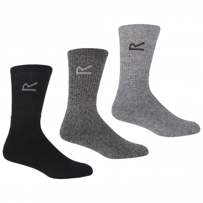 Regatta Mens 3 Pack Socks