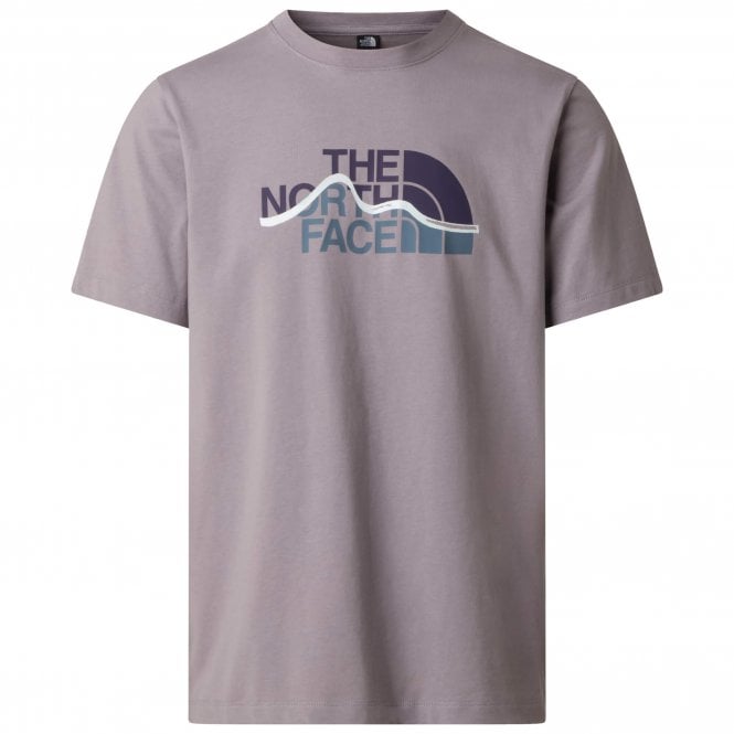 The North Face Mens Mountain Line Short Sleeve Tee