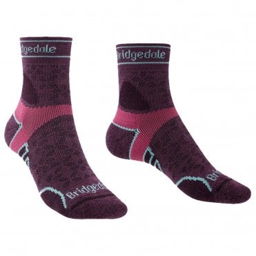 Womens Lightweight T2 Merino Sport 3/4 Crew Sock